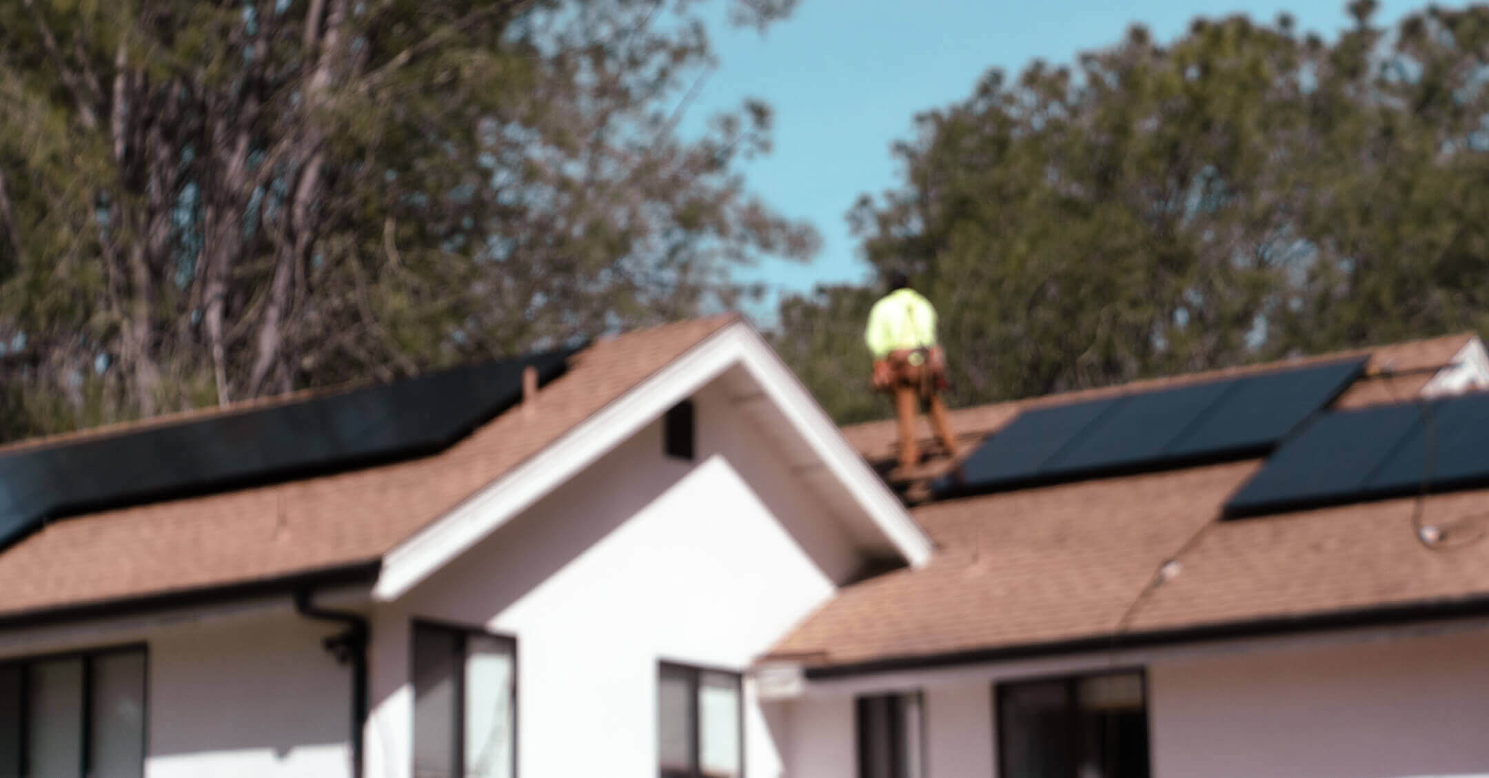 Solar panels installation